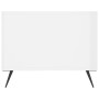 Mesa de centro madera contrachapada blanco brillo 90x50x40 cm en Mesas de centro | Comprar online en Foru.es