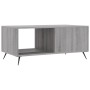 Mesa de centro madera contrachapada gris Sonoma 90x50x40 cm en Mesas de centro | Comprar online en Foru.es