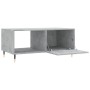 Mesa de centro madera contrachapada gris hormigón 90x50x40 cm en Mesas de centro | Comprar online en Foru.es
