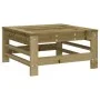 Taburetes de jardín con cojines 2 uds madera de pino impregnada de vidaXL, Sofás modulares de exterior - Ref: Foro24-825701, ...