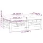 Taburetes de jardín con cojines 2 uds madera de pino impregnada de vidaXL, Sofás modulares de exterior - Ref: Foro24-825701, ...