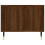 Mesa de centro madera contrachapada roble marrón 90x50x40 cm en Mesas de centro | Comprar online en Foru.es