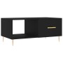 Mesa de centro madera contrachapada negro 90x50x40 cm en Mesas de centro | Comprar online en Foru.es