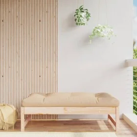 Garden stool solid pine wood 120x80 cm by vidaXL, Modular outdoor sofas - Ref: Foro24-825737, Price: 95,71 €, Discount: %