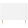Mesa de centro madera contrachapada blanco brillo 90x50x40 cm en Mesas de centro | Comprar online en Foru.es