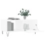 Mesa de centro madera contrachapada blanco 90x50x40 cm en Mesas de centro | Comprar online en Foru.es