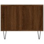 Mesa de centro madera contrachapada roble marrón 90x50x40 cm en Mesas de centro | Comprar online en Foru.es
