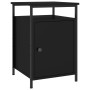 Mesitas de noche 2 uds madera contrachapada negro 40x42x60 cm de vidaXL, Mesitas de noche - Ref: Foro24-825864, Precio: 72,47...