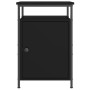 Mesitas de noche 2 uds madera contrachapada negro 40x42x60 cm de vidaXL, Mesitas de noche - Ref: Foro24-825864, Precio: 72,47...