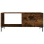 Mesa de centro madera contrachapada roble ahumado 90x50x40 cm en Mesas de centro | Comprar online en Foru.es