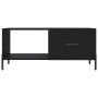 Mesa de centro madera contrachapada negro 90x50x40 cm en Mesas de centro | Comprar online en Foru.es