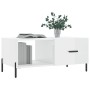 Mesa de centro madera contrachapada blanco brillo 90x50x40 cm en Mesas de centro | Comprar online en Foru.es