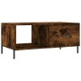 Mesa de centro madera contrachapada roble ahumado 90x50x40 cm en Mesas de centro | Comprar online en Foru.es