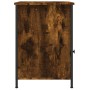Mesita de noche madera contrachapada roble ahumado 40x42x60 cm de vidaXL, Mesitas de noche - Ref: Foro24-825907, Precio: 44,2...