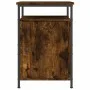 Smoked oak plywood bedside table 40x42x60 cm by vidaXL, Nightstands - Ref: Foro24-825867, Price: 41,15 €, Discount: %