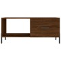 Mesa de centro madera contrachapada roble marrón 90x50x40 cm en Mesas de centro | Comprar online en Foru.es