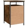 Smoked oak plywood bedside table 40x42x60 cm by vidaXL, Nightstands - Ref: Foro24-825867, Price: 41,15 €, Discount: %