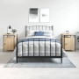 Mesitas noche 2 uds madera contrachapada color roble 40x42x60cm de vidaXL, Mesitas de noche - Ref: Foro24-825866, Precio: 70,...