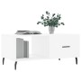Mesa de centro madera contrachapada blanco 90x50x40 cm en Mesas de centro | Comprar online en Foru.es