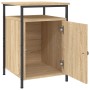 Mesitas noche 2 uds madera contrachapada color roble 40x42x60cm de vidaXL, Mesitas de noche - Ref: Foro24-825866, Precio: 70,...