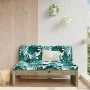 Impregnated pine wood central sofa 120x80 cm by vidaXL, Modular outdoor sofas - Ref: Foro24-825764, Price: 142,62 €, Discount: %