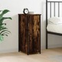 Mesita de noche madera de ingeniería roble ahumado 32x42x80 cm de vidaXL, Mesitas de noche - Ref: Foro24-825967, Precio: 59,6...