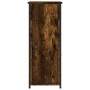 Mesita de noche madera de ingeniería roble ahumado 32x42x80 cm de vidaXL, Mesitas de noche - Ref: Foro24-825967, Precio: 59,6...