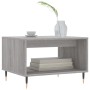 Mesa de centro madera de ingeniería gris Sonoma 60x50x40 cm en Mesas de centro | Comprar online en Foru.es