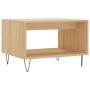Mesa de centro madera de ingeniería roble Sonoma 60x50x40 cm en Mesas de centro | Comprar online en Foru.es