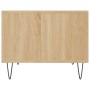 Mesa de centro madera de ingeniería roble Sonoma 60x50x40 cm en Mesas de centro | Comprar online en Foru.es