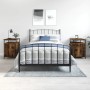 Mesitas noche 2 uds madera contrachapada roble humo 40x42x60 cm de vidaXL, Mesitas de noche - Ref: Foro24-825868, Precio: 50,...