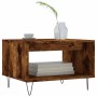Mesa de centro madera de ingeniería roble ahumado 60x50x40 cm en Mesas de centro | Comprar online en Foru.es