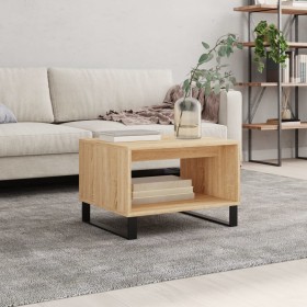 Mesa de centro madera de ingeniería roble Sonoma 60x50x40 cm en Mesas de centro | Comprar online en Foru.es