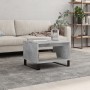 Mesa de centro madera de ingeniería gris hormigón 60x50x40 cm en Mesas de centro | Comprar online en Foru.es