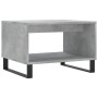 Mesa de centro madera de ingeniería gris hormigón 60x50x40 cm en Mesas de centro | Comprar online en Foru.es