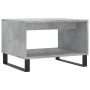 Mesa de centro madera de ingeniería gris hormigón 60x50x40 cm en Mesas de centro | Comprar online en Foru.es