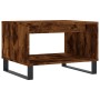 Mesa de centro madera de ingeniería roble ahumado 60x50x40 cm en Mesas de centro | Comprar online en Foru.es