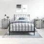 Mesitas de noche 2 uds madera contrachapada gris 40x42x60 cm de vidaXL, Mesitas de noche - Ref: Foro24-825870, Precio: 69,27 ...