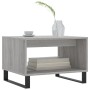 Mesa de centro madera de ingeniería gris Sonoma 60x50x40 cm en Mesas de centro | Comprar online en Foru.es