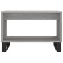 Mesa de centro madera de ingeniería gris Sonoma 60x50x40 cm en Mesas de centro | Comprar online en Foru.es
