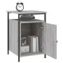 Mesitas de noche 2 uds madera contrachapada gris 40x42x60 cm de vidaXL, Mesitas de noche - Ref: Foro24-825870, Precio: 69,27 ...