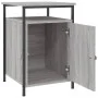 Mesitas de noche 2 uds madera contrachapada gris 40x42x60 cm de vidaXL, Mesitas de noche - Ref: Foro24-825870, Precio: 69,27 ...