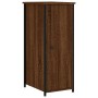 Mesita de noche madera de ingeniería marrón roble 32x42x80 cm de vidaXL, Mesitas de noche - Ref: Foro24-825971, Precio: 45,13...