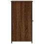Mesita de noche madera de ingeniería marrón roble 32x42x80 cm de vidaXL, Mesitas de noche - Ref: Foro24-825971, Precio: 45,13...