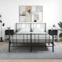 Mesitas de noche 2 uds madera de ingeniería negro 40,5x31x60 cm de vidaXL, Mesitas de noche - Ref: Foro24-825894, Precio: 81,...