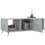 Mesa de centro madera contrachapada gris hormigón 102x50x40 cm en Mesas de centro | Comprar online en Foru.es