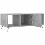 Mesa de centro madera contrachapada gris hormigón 102x50x40 cm en Mesas de centro | Comprar online en Foru.es