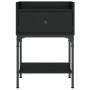 Mesitas de noche 2 uds madera de ingeniería negro 40,5x31x60 cm de vidaXL, Mesitas de noche - Ref: Foro24-825894, Precio: 81,...