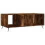 Mesa de centro madera contrachapada roble ahumado 102x50x40 cm en Mesas de centro | Comprar online en Foru.es