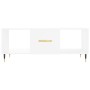 Mesa de centro madera contrachapada blanco 102x50x40 cm en Mesas de centro | Comprar online en Foru.es